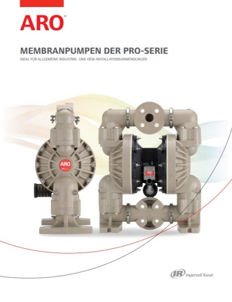 Katalog PRO Serie Membranpumpen Deutsch - aro24.de