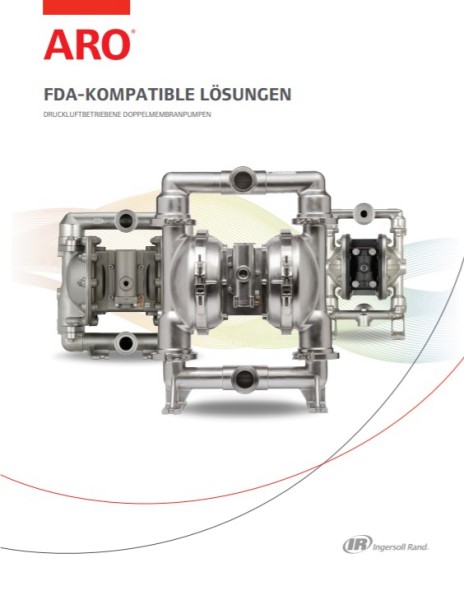 Broschüre FDA konforme Membranpumpen Deutsch - aro24.de